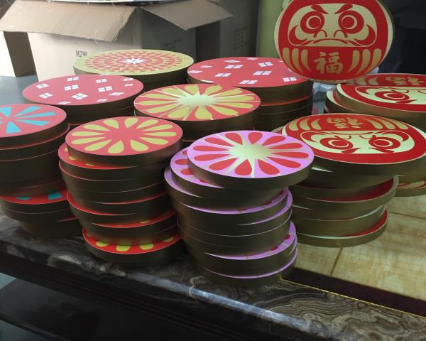 20mm厚異形KT板展示