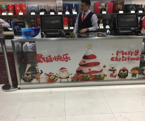 異型玻璃貼紙應用案例