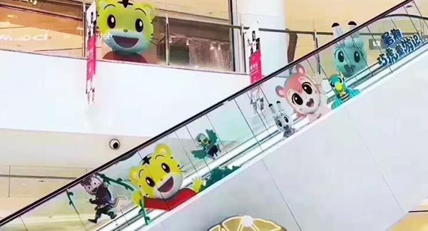 商超電梯UV超透彩白彩應(yīng)用案例