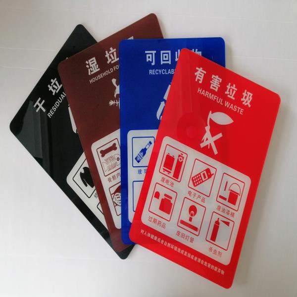 為什么要垃圾分類？垃圾該怎么分類？讓垃圾分類標識牌來教你！