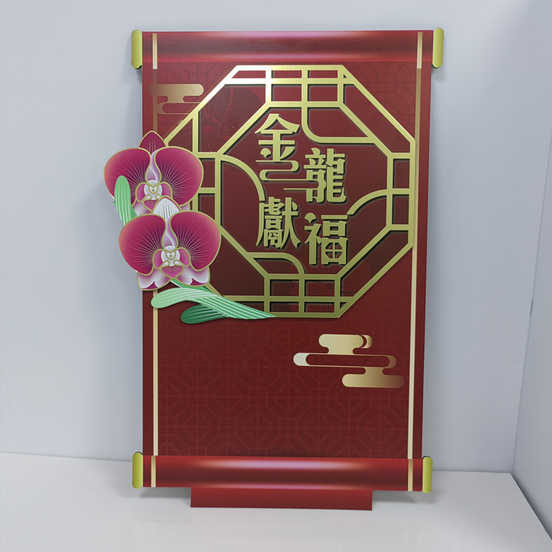 黑色PVC雙面燙金深圳燙金廣告制作工廠