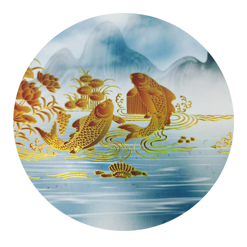 商場(chǎng)超市海報(bào)UV燙金專業(yè)制作工廠