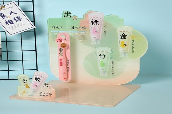 亞克力商品展示架酒店餐飲店超市廣告展示架亞克力異形臺卡臺牌臺簽