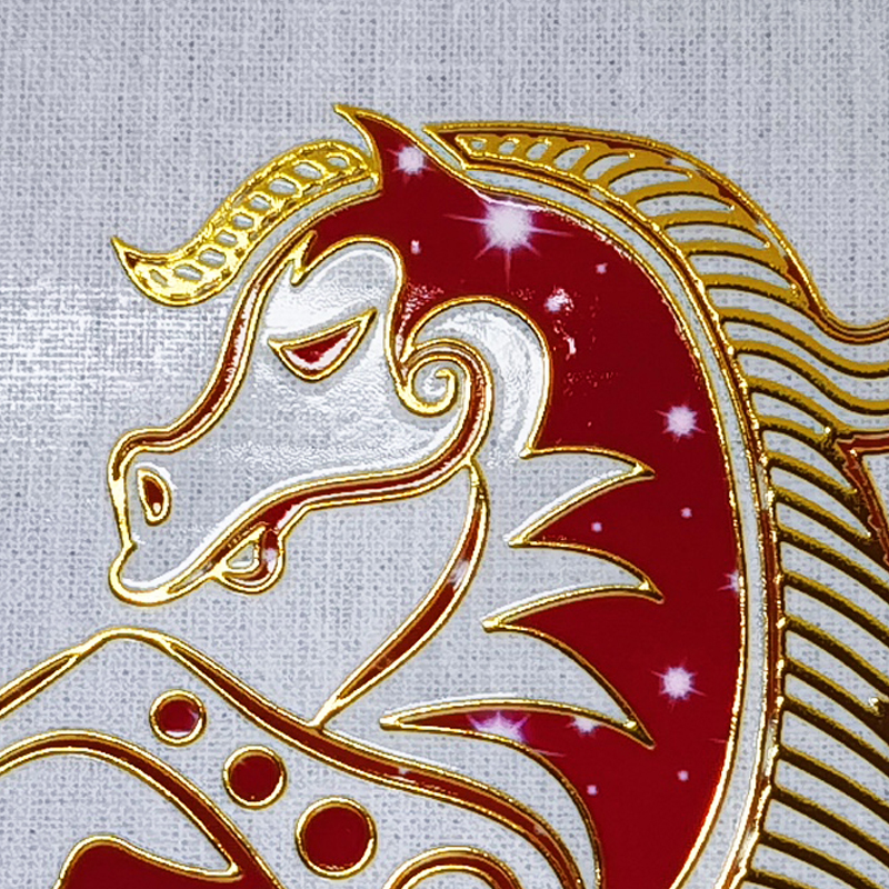 玄關(guān)豎版UV燙金裝飾畫新中式客廳對門過道壁畫進(jìn)門走廊盡頭掛畫