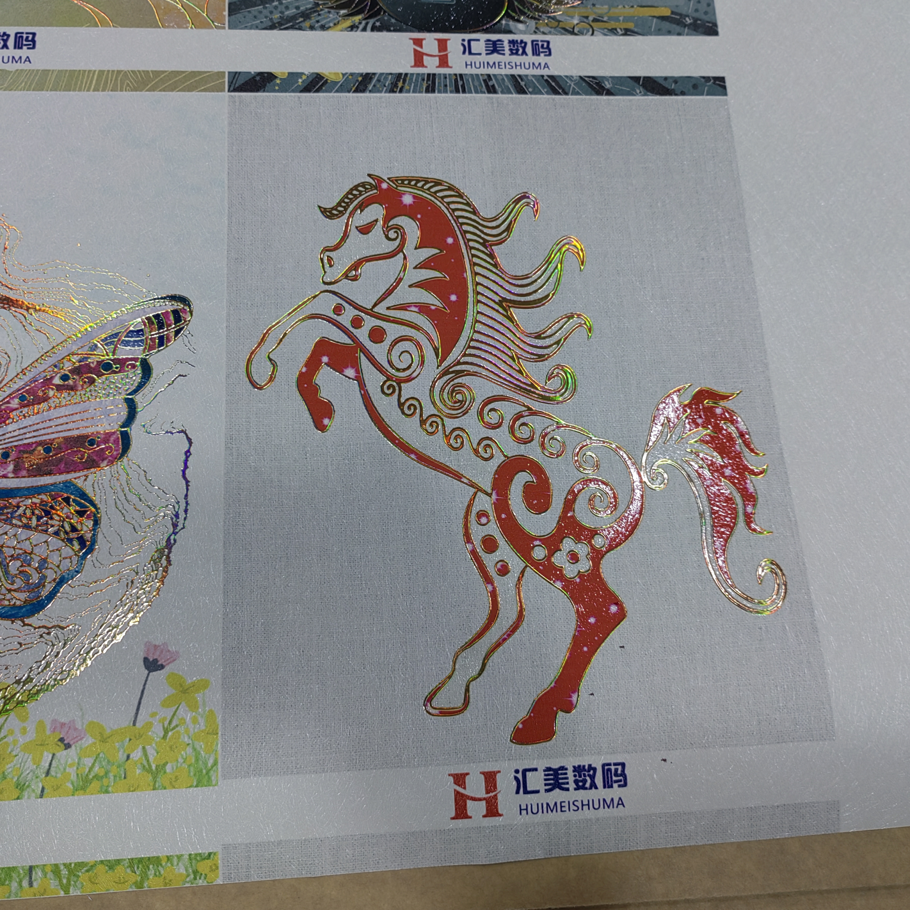廣告畫UV燙金加工深圳批量專業(yè)制作工廠