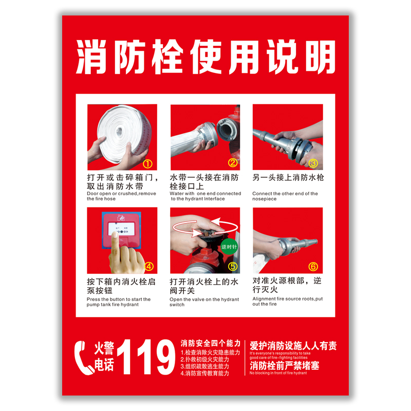 供應(yīng)全套亞克力消防標(biāo)識(shí)商場(chǎng)學(xué)校消防栓存放點(diǎn)消防器材使用說(shuō)明